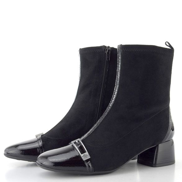Hispanitas strečový kotník na podpatku Varsovia black HI265016