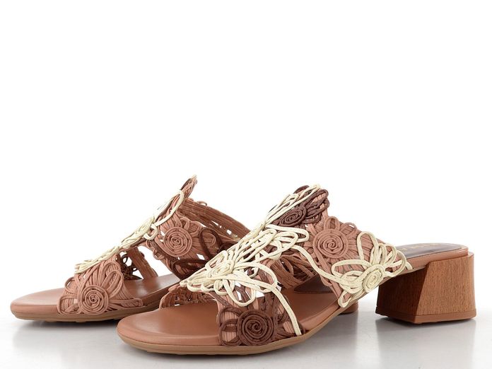 Hispanitas pantofle na podpatku Tulipan Naturales HV264841