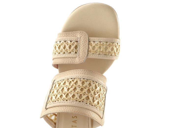 Hispanitas pantofle na podpatku Orquideas Panna/Butter RHV264747