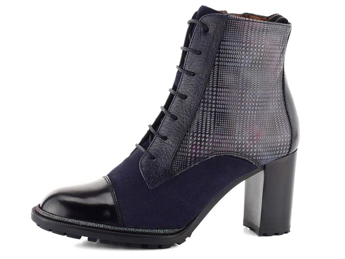 Hispanitas kostkovaný kotník black/marine CHI87724