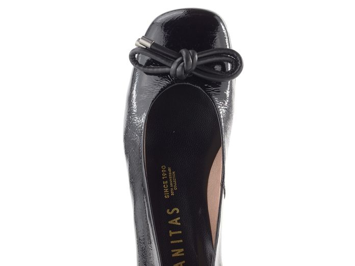Hispanitas baleríny s mašlí Genova black HI254285