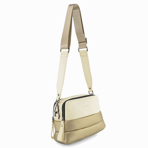 Hispanitas crossbody kabelka kombinovaná bone BI99517