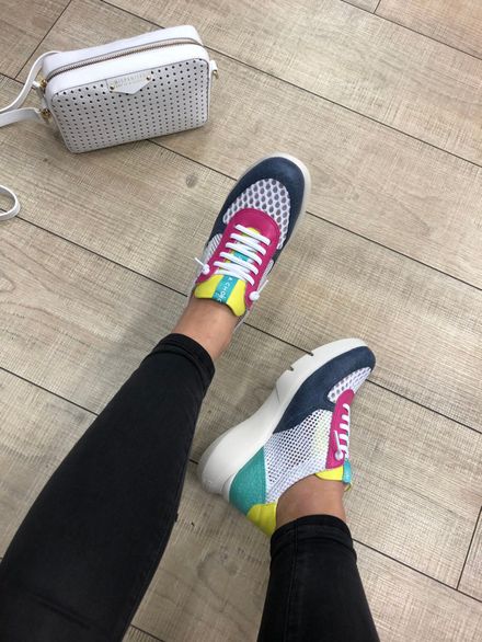 Hispanitas pestrobarevné sneakers CHV00228