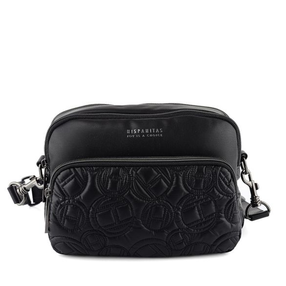 Hispanitas crossbody kabelka kombinovaná černá BI00494