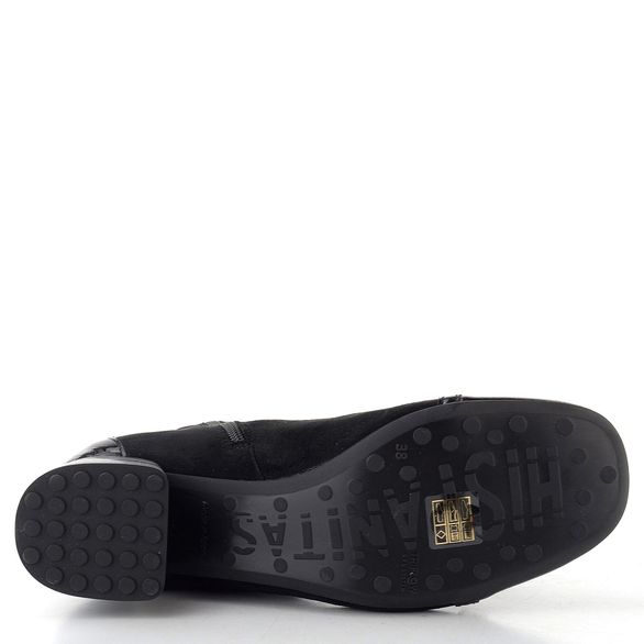 Hispanitas strečový kotník na podpatku Varsovia black HI265016