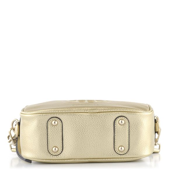 Hispanitas metalická crossbody kabelka s etuí Platino BV232678