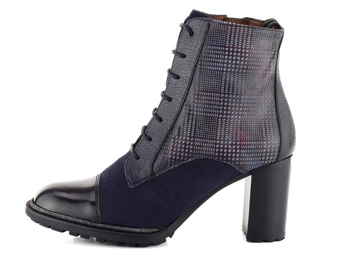 Hispanitas kostkovaný kotník black/marine CHI87724