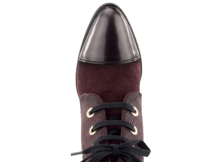 Hispanitas kotník Liverpool Bordo HI63848