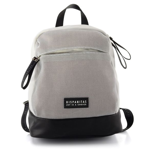 Hispanitas sportovnější batoh Black and White BV211132
