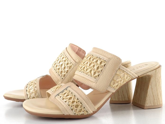 Hispanitas pantofle na podpatku Orquideas Panna/Butter RHV264747