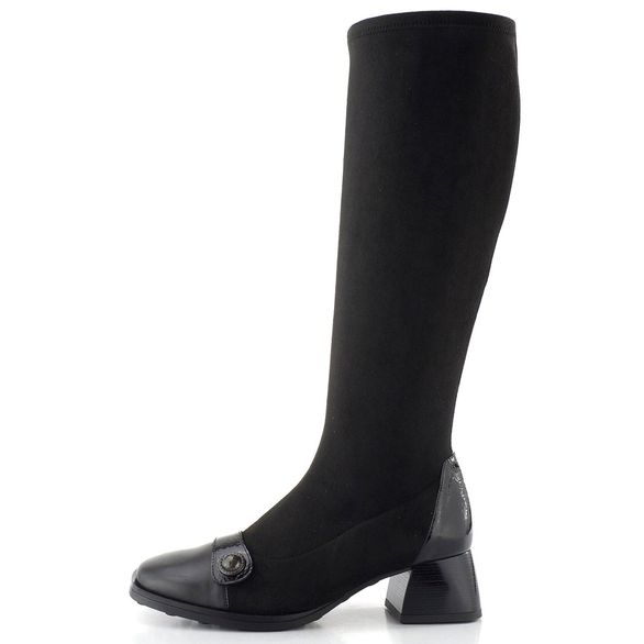 Hispanitas kozačky s pružným lýtkem Marsella black HI254308