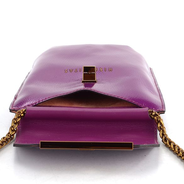 Hispanitas malá crossbody kabelka s řetízkem Magenta BI232940