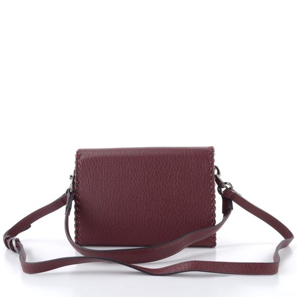 Hispanitas elegantní klopnová kabelka obšívaná BI254148 Wine