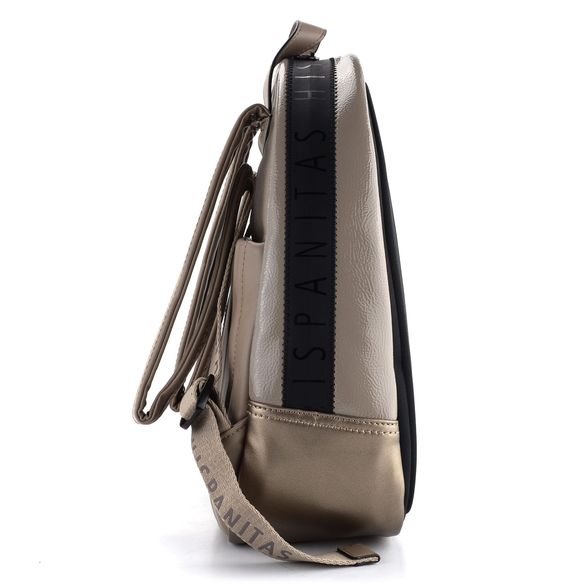 Hispanitas městský batoh Black/Taupe/Basalt BI232946